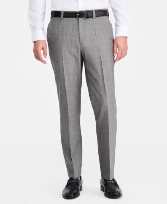 Men's Modern-Fit Suit Separate Trousers