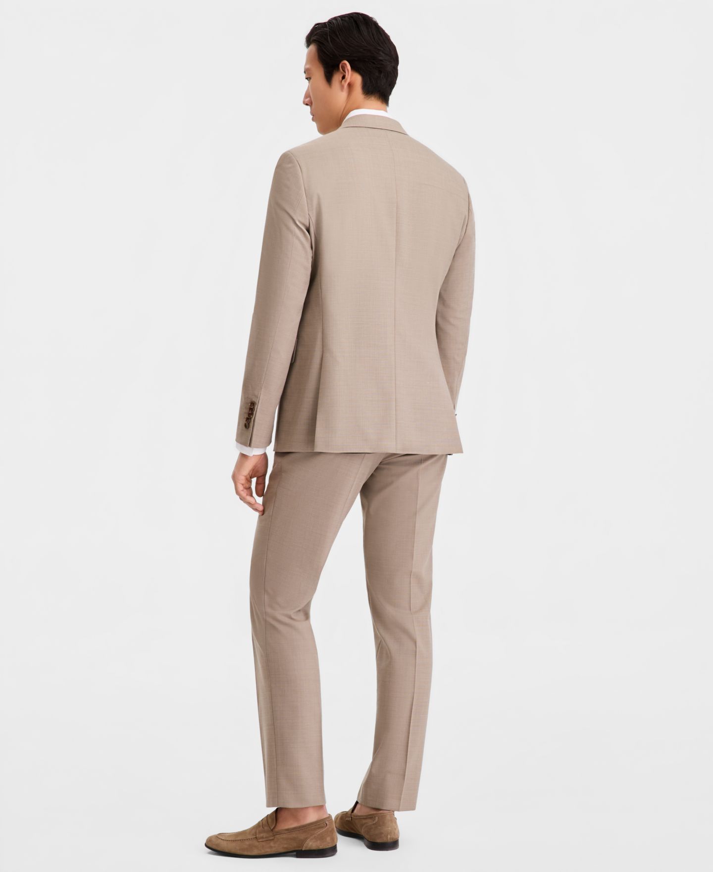 Мужские комплекты Hugo Boss Modern-Fit Suit Separates, цвет: Средний бежевый — фото 3