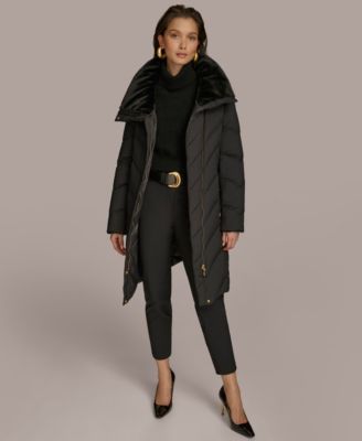 Women's Stretch Zip Closure Coat