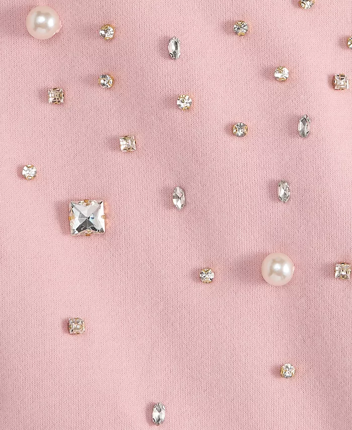 Women's Embellished Crewneck Sweatshirt - thumbnail 2