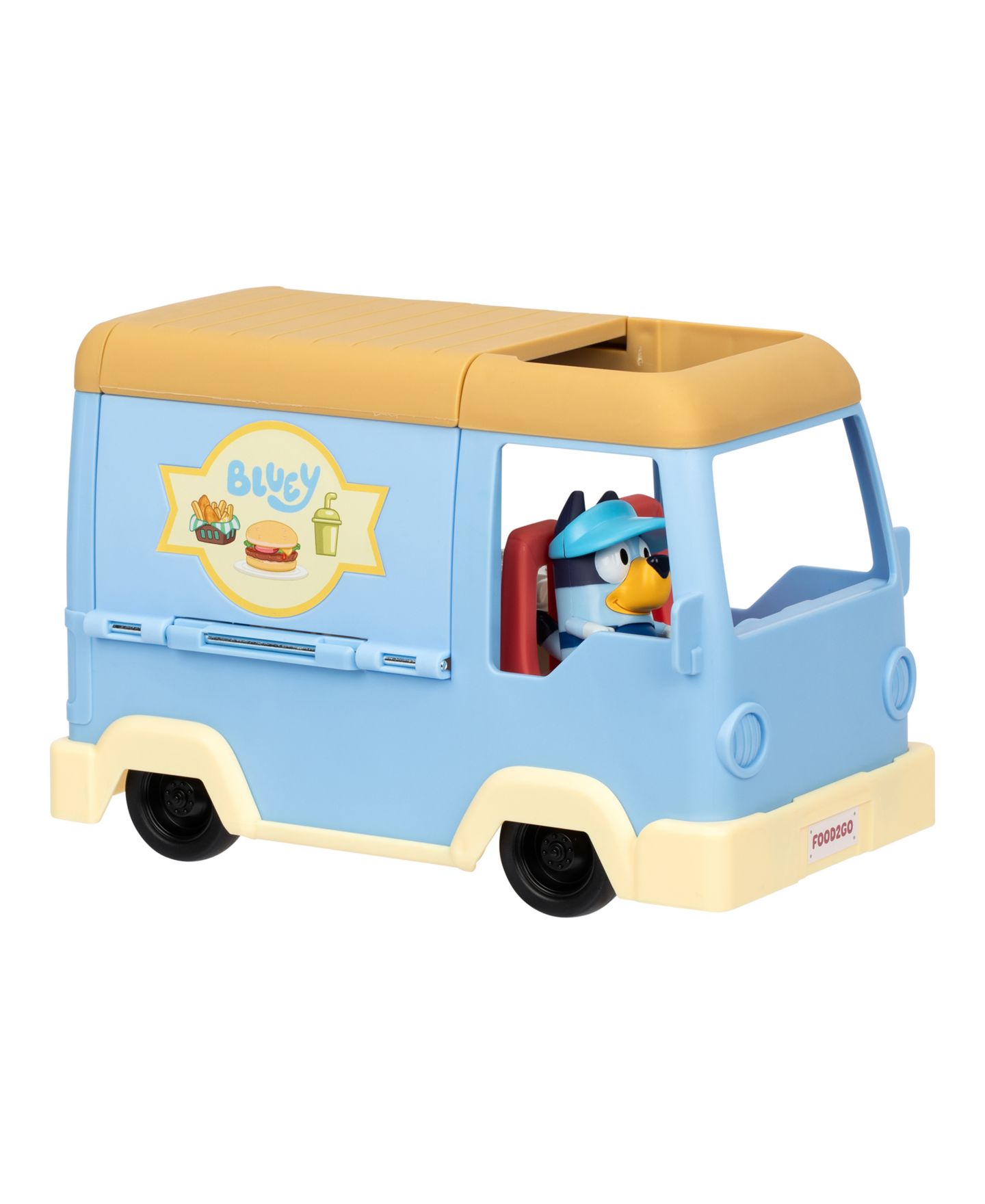 Детский игровой набор Bluey Food Truck Transforming 7-Piece Playset, Ages 3+ — фото 8