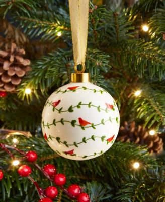 Kit Kemp Christmas Vine Bird Bauble Ornament