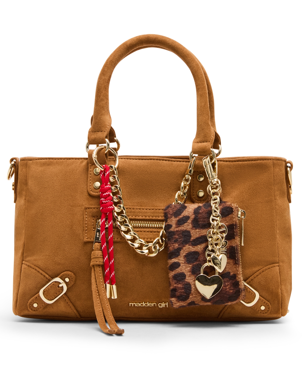 Madden Girl Violett Small Zipper Satchel Bag