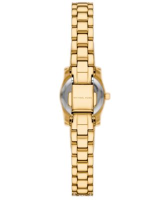 Women's Lexington Three-Hand Gold-Tone Stainless Steel Watch, 19mm