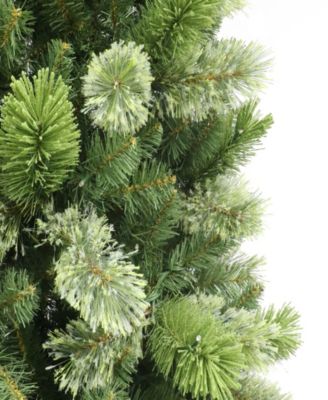 Puleo 7.5' Pre-Lit Artificial Slim Oklahoma Pine Tree