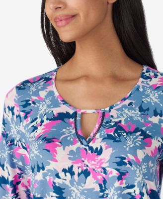 Women's 2-Piece 3/4-Sleeve Top and Pants Pajama Set