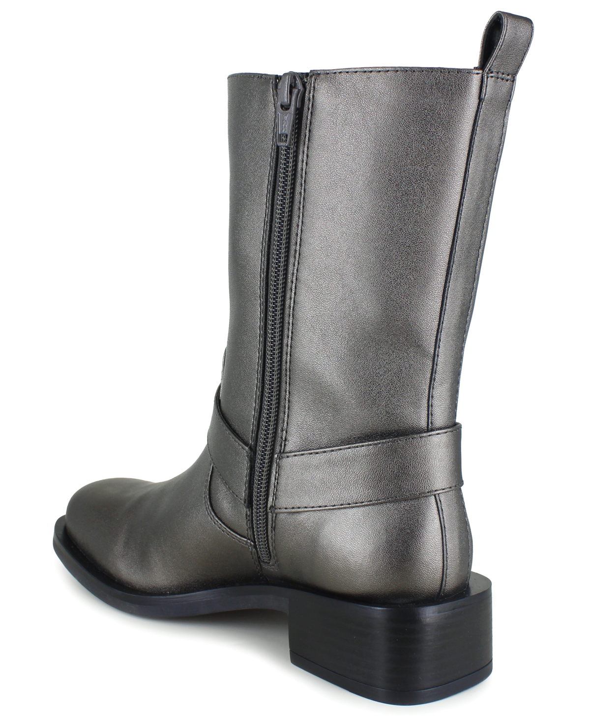Kenneth Cole Reaction Women's Diona Moto Boots In Silver