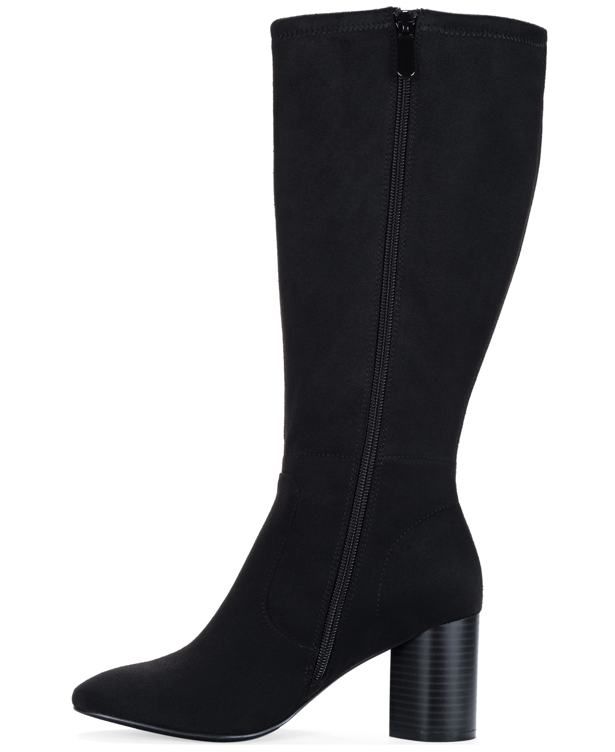 Style & Co Women's Brysonn Round Toe Boots, Macy's Exclusive In Black