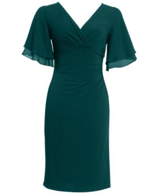 Connected - Women's Flutter-Sleeve Sheath Dress