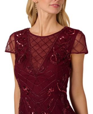 Women's Beaded Sheath Dress