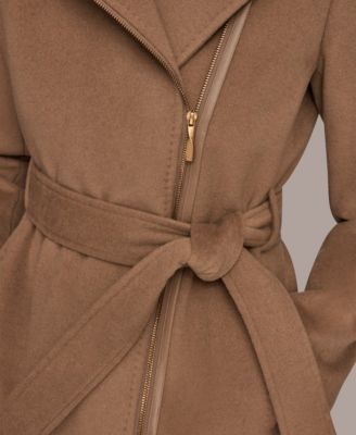 Women's Notch Collared Belted Coat
