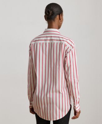 Women's Relaxed Fit Striped Shirt