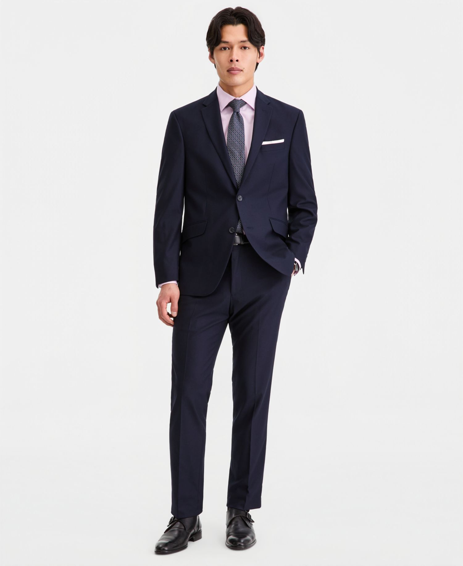 Men's Slim-Fit Techni-Cole Suit Separates Vest
