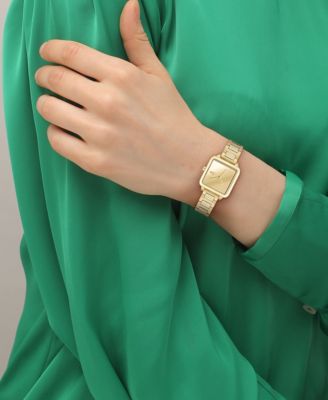 Women's Leap Gold Tone Stainless Steel Bracelet Watch, 26mm