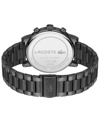 Men's Replay Ionic Plated Black Stainless Steel Bracelet Watch, 44mm