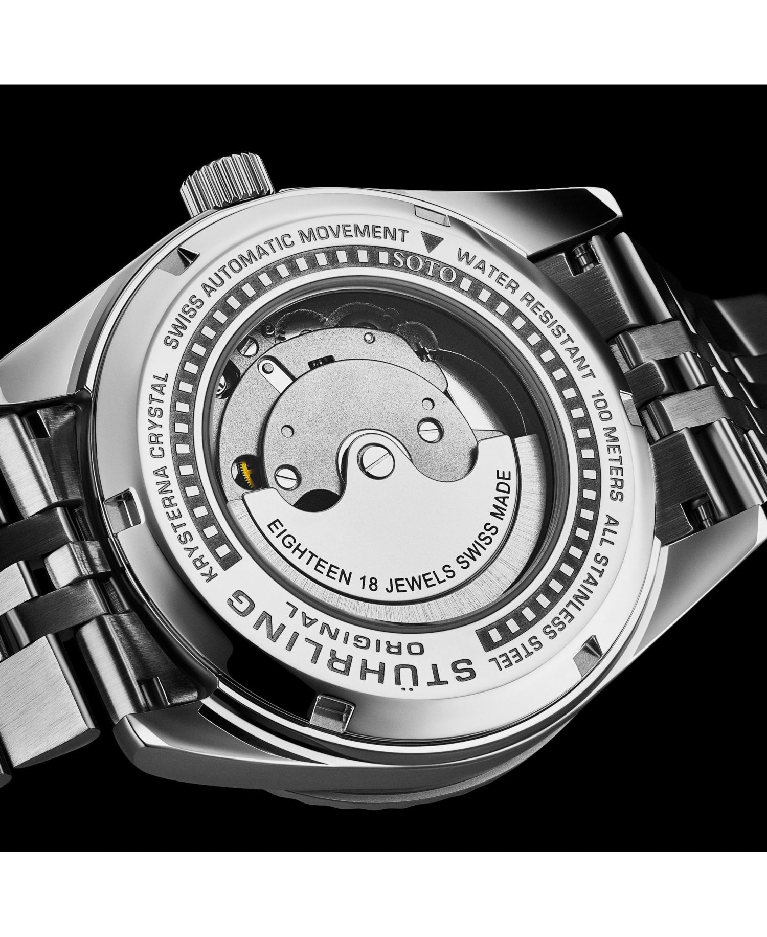 Datemaster II Men’s Swiss Automatic 42mm Stainless Steel Watch, Green Dial, Fluted Bezel, Day & Date, 100M Water Resistant