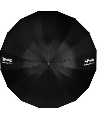 Deep Silver Umbrella, XL, 65" (165cm) - With Profoto Umbrella Diffuser, XL, 1.5 Stops
