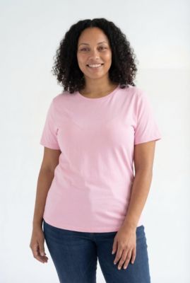 Plus Size Perfect Short-Sleeve Crewneck Tee