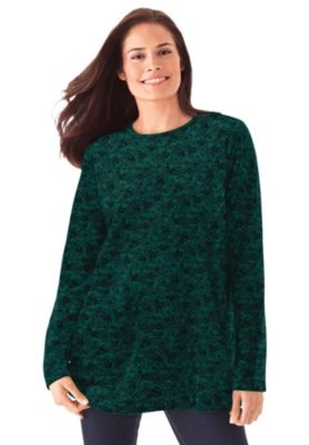 Women's Within Plush Velour Tunic Sweatshirt