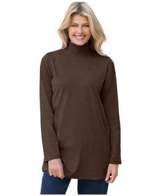 Plus Size Within Perfect Mockneck Tunic