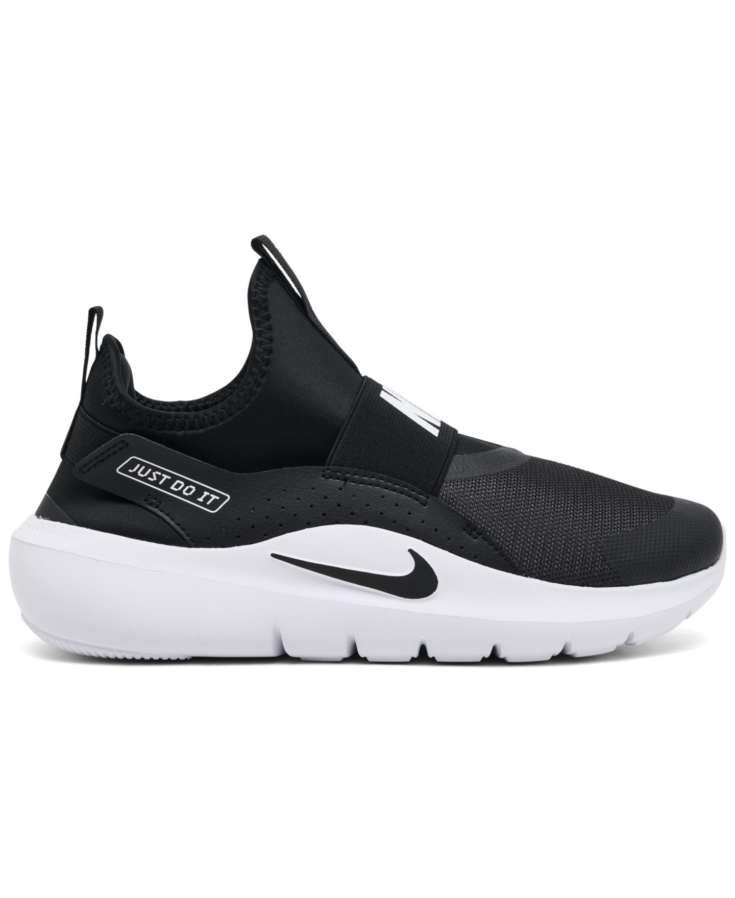 Детские беговые кроссовки-слипоны Nike Flex Runner 4, цвет: Чёрный — фото 7