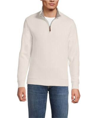 Men's Bedford Rib Quarter Zip Pullover Sweater