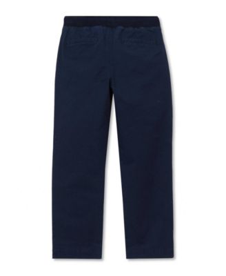 Big Boys Husky Stretch Soft Rib Waist Iron Knee Pull On Pants