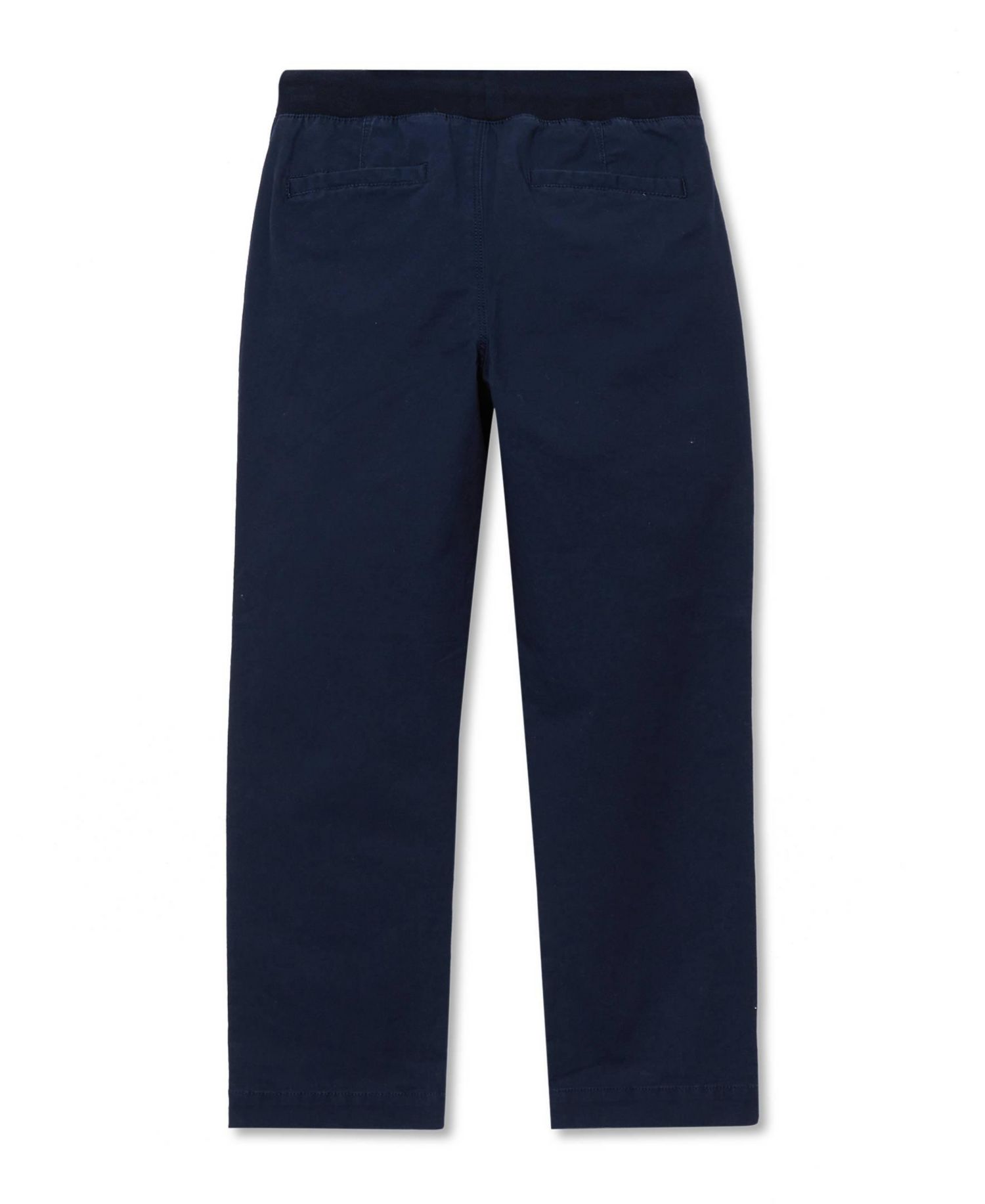 Boys Husky Stretch Soft Rib Waist Iron Knee Pull On Pants