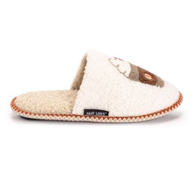 Women's Novelty Punch Needle Fall Scuff Slipper