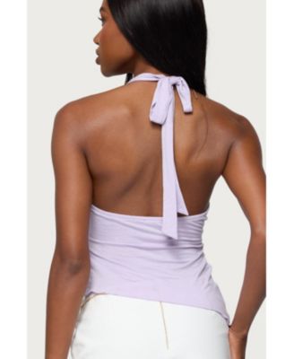 Womens Arian Starfish Asymmetric Halter Top