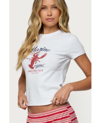 Womens Lobster Club T Shirt