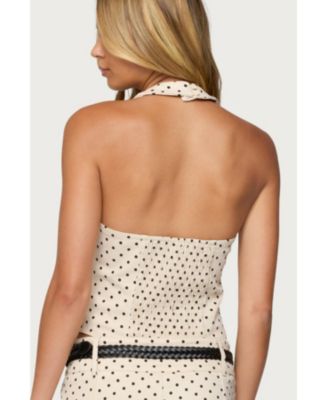 Women's Twyla Polka Dot Halter Top