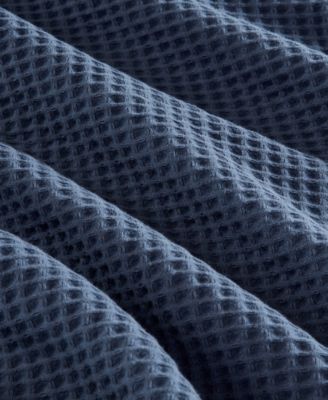 Waffle Weave Cotton Blanket, Full/Queen