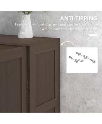 Freestanding Kitchen Storage Cabinet with Ample Storage for Pantry and Kitchen Use