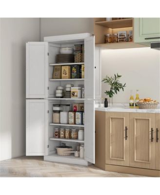 Durable Multi-Purpose Kitchen Storage Cabinet for Appliances Utensils and Pantry Items