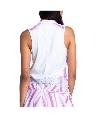 Mystic Blaze Sleeveless Womens Golf Polo