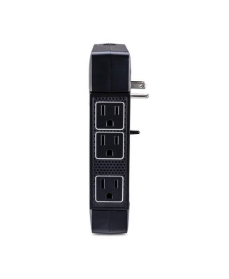 HT600WSU2A 6-Outlet 500V Wall Mount Surge Protector, Black