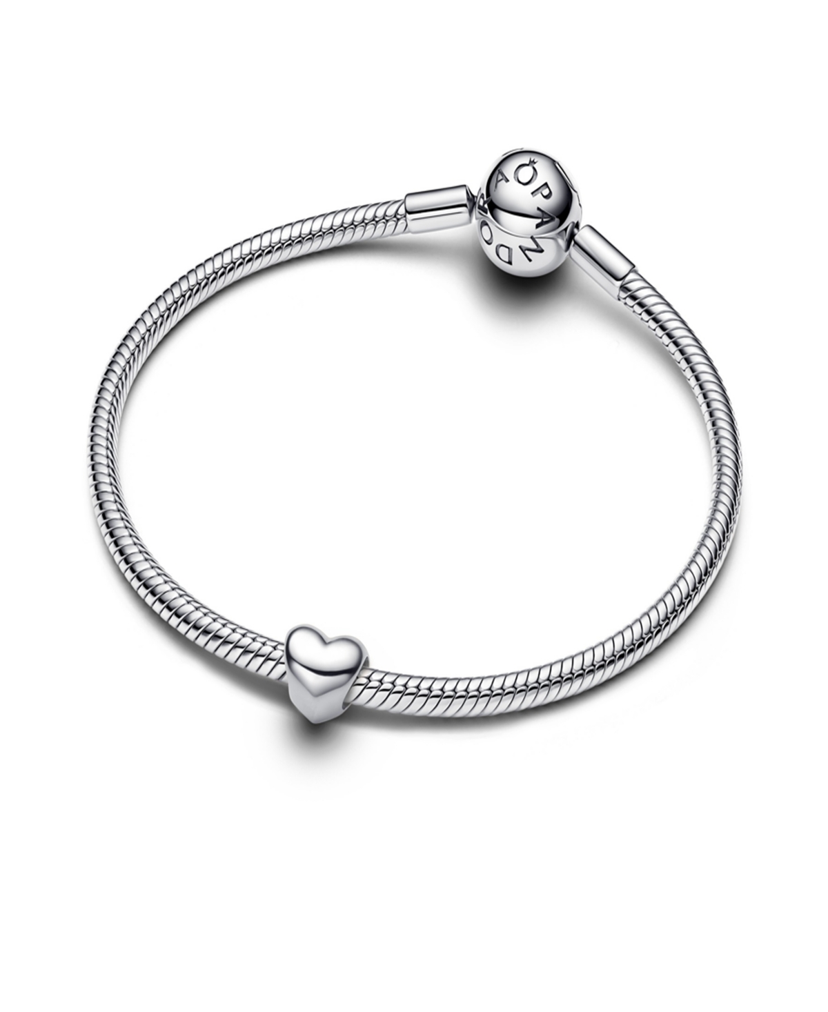 Pandora Sterling Silver Heart Mini Charms In Silver