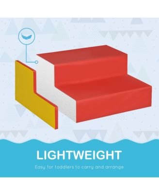 6-Pieces Foam Climbing Blocks for Toddlers 1-3 Years, Assorted