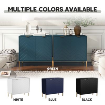 2-Door Accent Cabinet Storage Cabinet