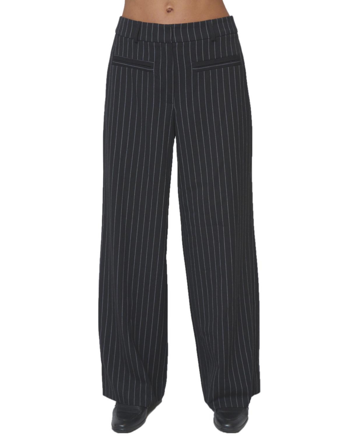 Central Park West Women's Astrid Pinstripe Trousers