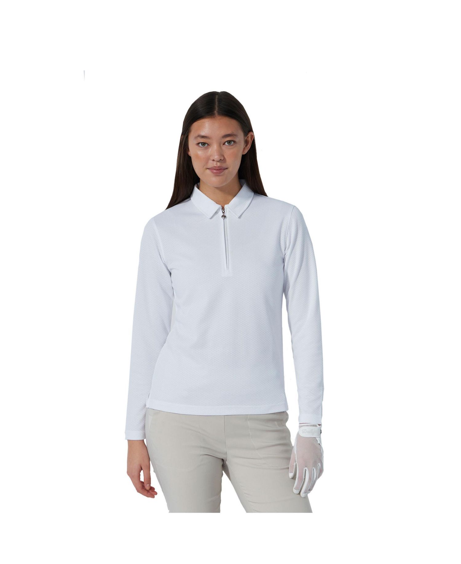 Peoria Long Sleeve Womens Golf Polo