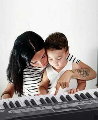 61-Key Beginners Electronic Keyboard Piano Set with LCD Screen, Ideal for Keyboard Piano Beginners