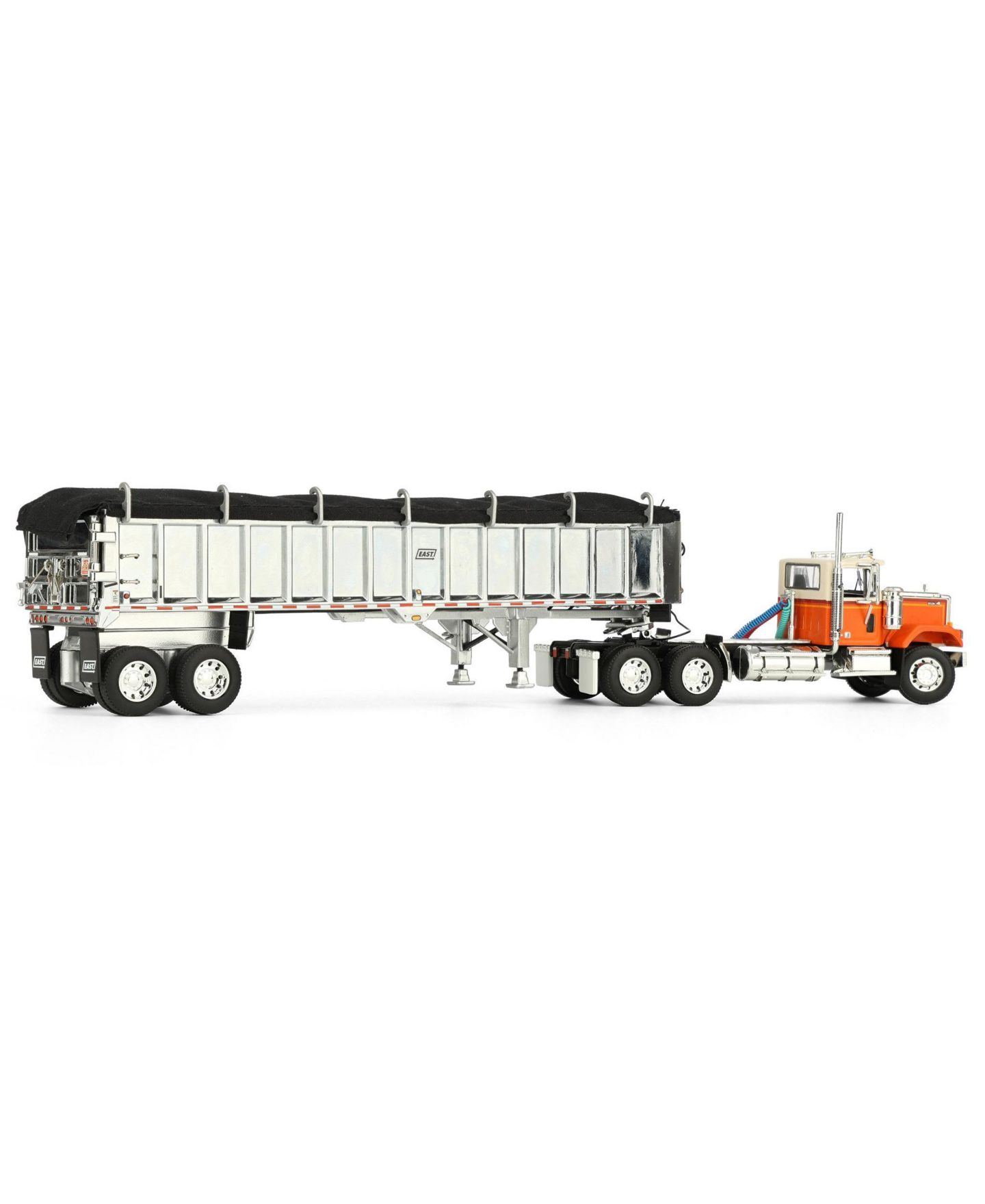Детская игрушка First Gear 1/64 Scale Chevrolet Bison Opening Hood Die-Cast Toy Truck with Dump Trailer — фото 3