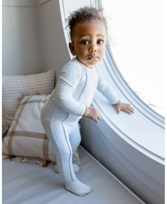 Baby "Mon Etoile" Cotton Rich Pointelle Footie