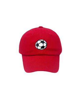 Bits Bows Toddler Soccer Baseball Hat in Red 36$