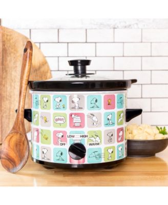 Peanuts 2 Quart Slow Cooker - Snoopy & Woodstock Appliance
