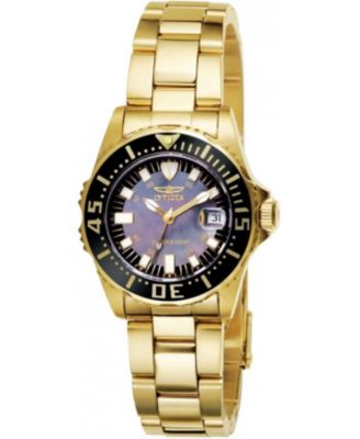 Women's 2962 Pro Diver  Quartz 3 Hand Black Dial Watch