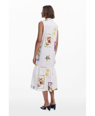 Women's Shirt dress postcards