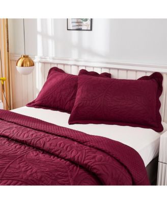 100% Cotton Oversized Bedspread Quilt Set - Queen